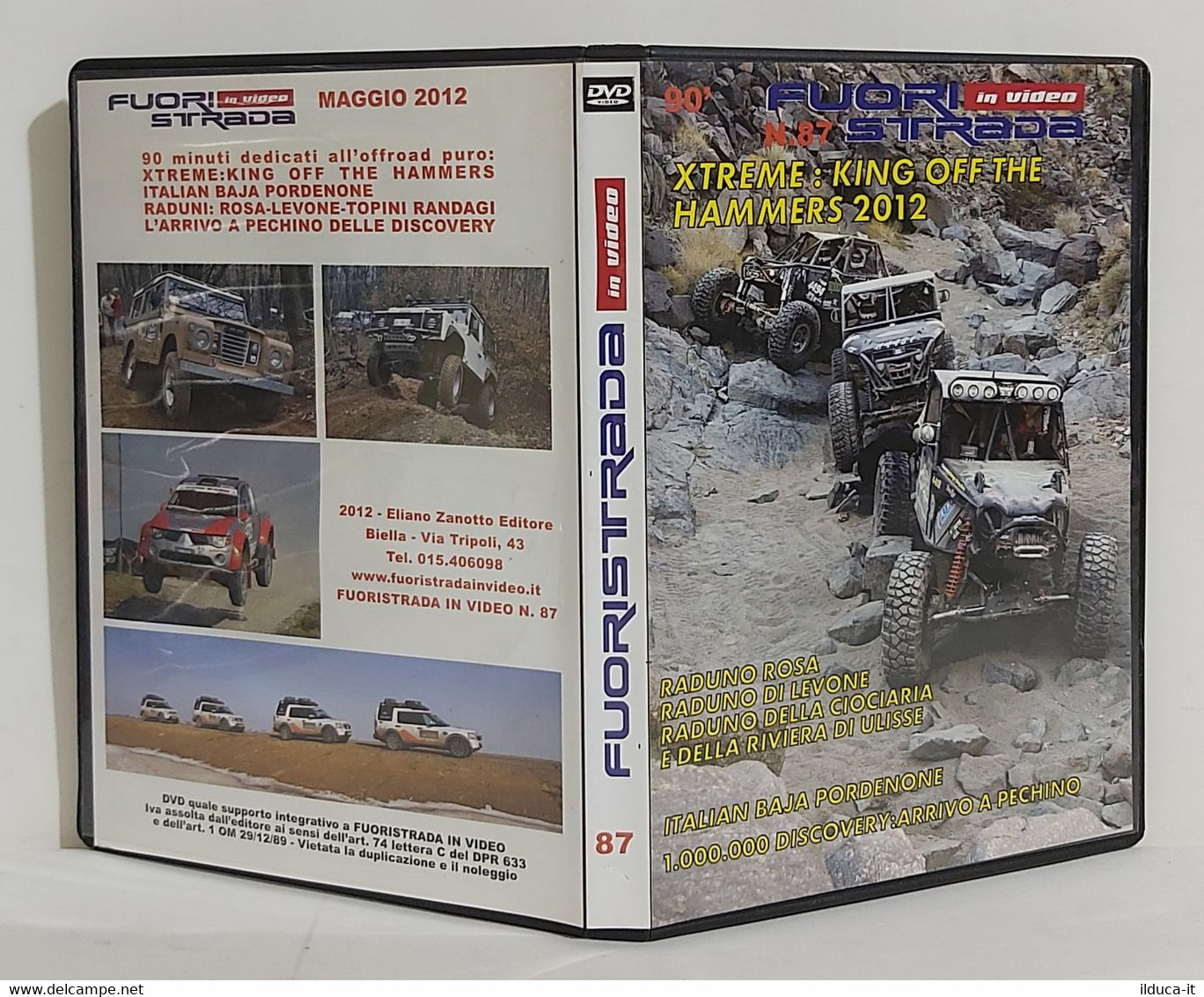 I101815 DVD - Fuoristrada In Video N. 87 - Xtreme: King Off The Hammers 2012 - Sports
