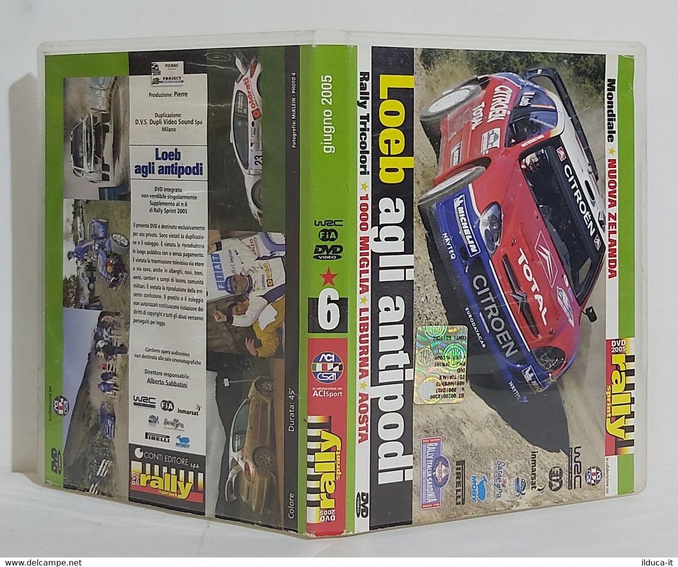 I101816 DVD - Rally Sprint Giugno 2005 N. 6 - Loeb Agli Antipodi - Sport