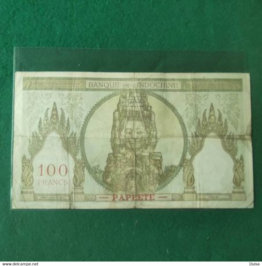 INDOCINA 100 FRANCS 1961/65 PAPETE - Indochine