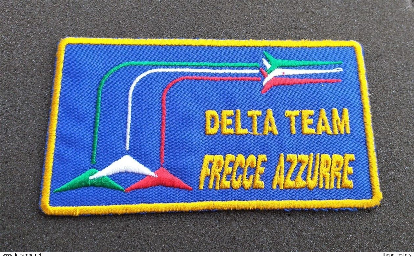 Patch Vintage Delta Team Frecce Azzurre Frecce Tricolori Nuovo Originale - Armée De L'air