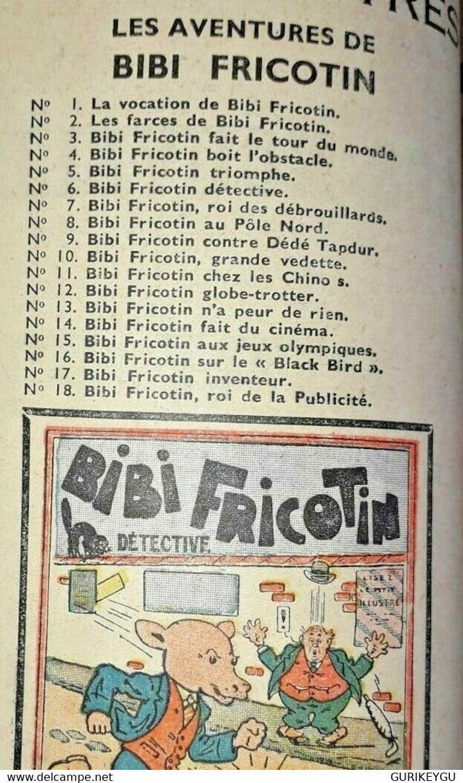 BIBI FRICOTIN Roi De La Publicité  N° 18 Pierre Lacroix SPE édition Originale EO - Bibi Fricotin