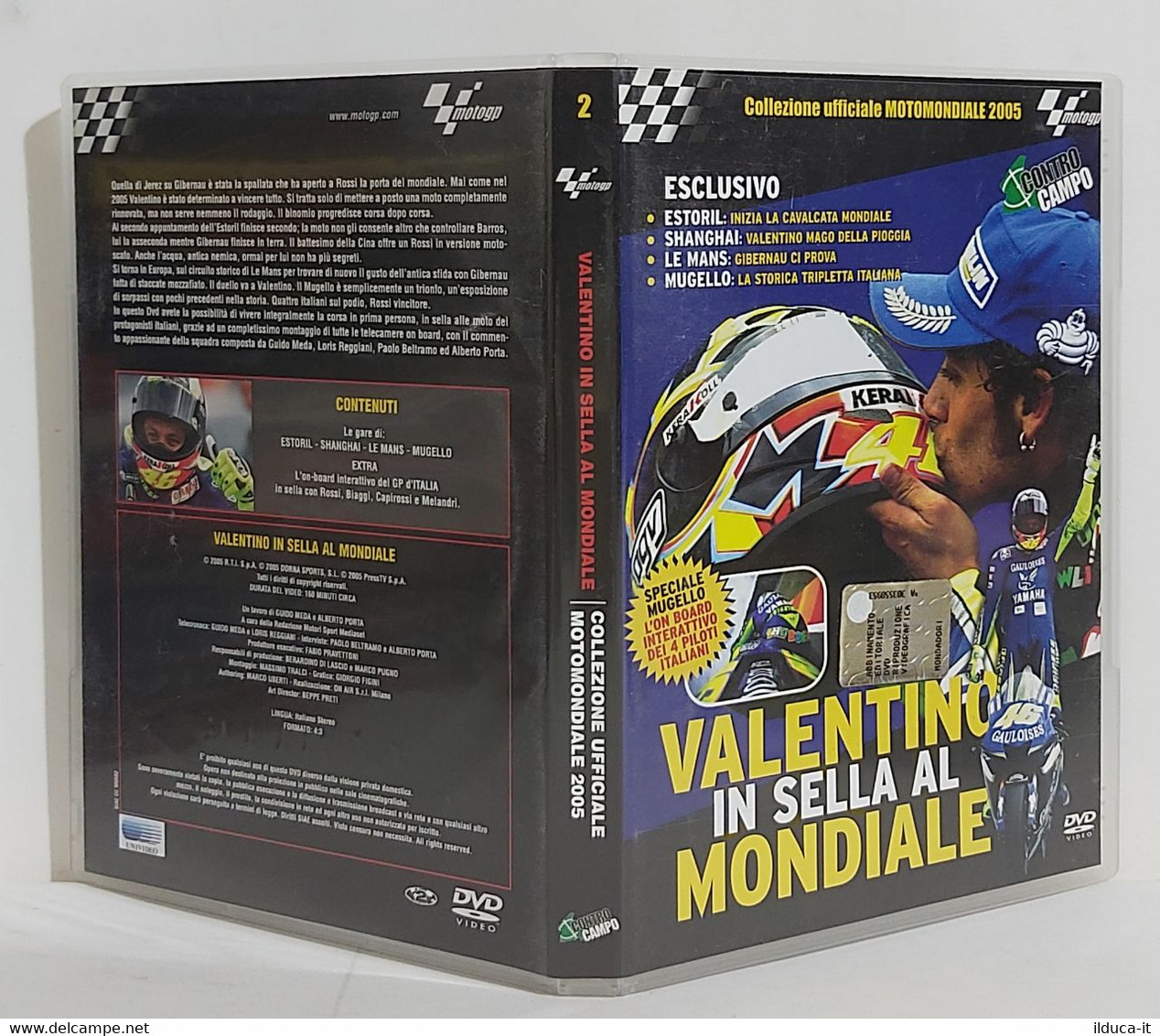 I101822 DVD - Collezione Ufficiale Motomondiale 2005 N. 2 - Valentino - Sports