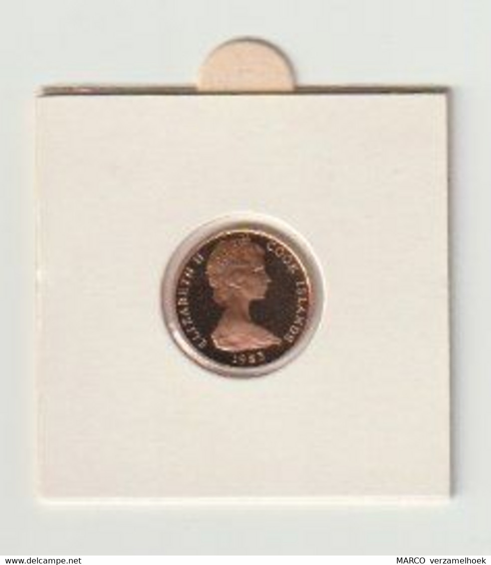 1 Cent Cook Islands Queen Elizabeth II 1983 Proof - Cook