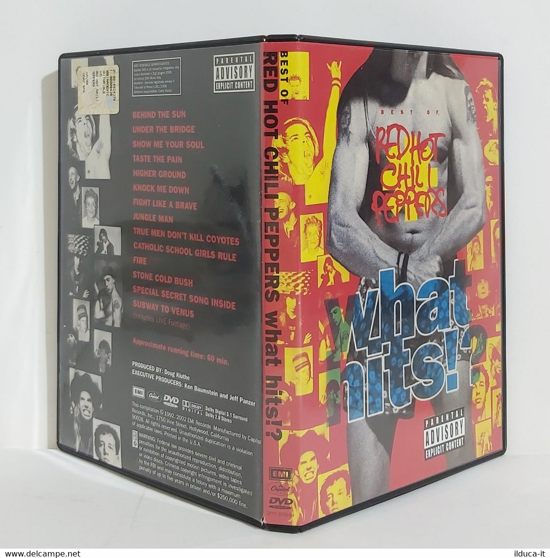 I101842 DVD - RED HOT CHILI PEPPERS - What Hits!? - EMI 2002 - Conciertos Y Música