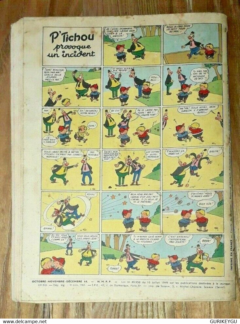 BIBI FRICOTIN N 2 PIERRE LACROIX Jeunesse Joyeuse Oscar Le Petit Canard SPE 1964 - Bibi Fricotin