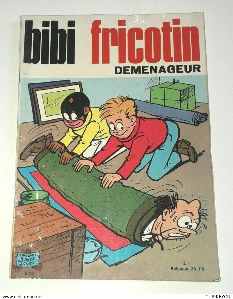 BIBI FRICOTIN N° 73 Déménageur  PIERRE LACROIX 1971 BIEN - Bibi Fricotin