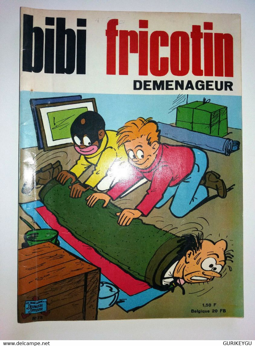 BIBI FRICOTIN N° 73 Déménageur  PIERRE LACROIX 1967 EO - Bibi Fricotin