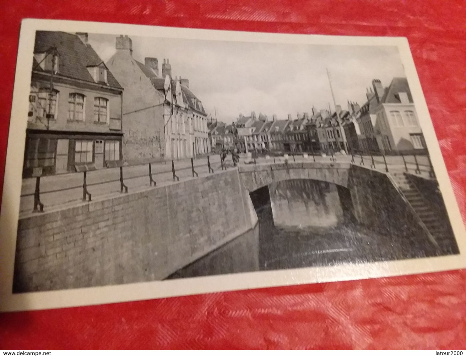 BERGUES Angle De Vue Assez Rare PONT SAINT JEAN - Bergues