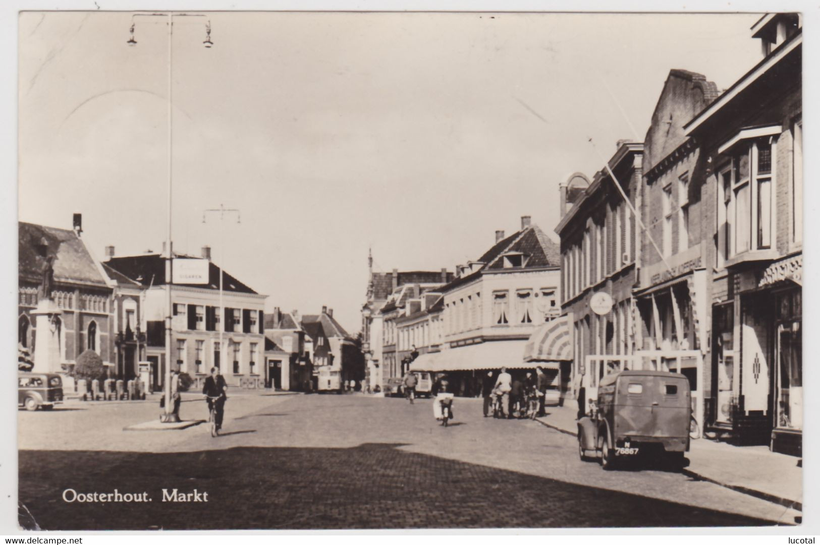 Oosterhout - Markt - Fotokaart - Uitg. Hemo Nr 955 - Oosterhout