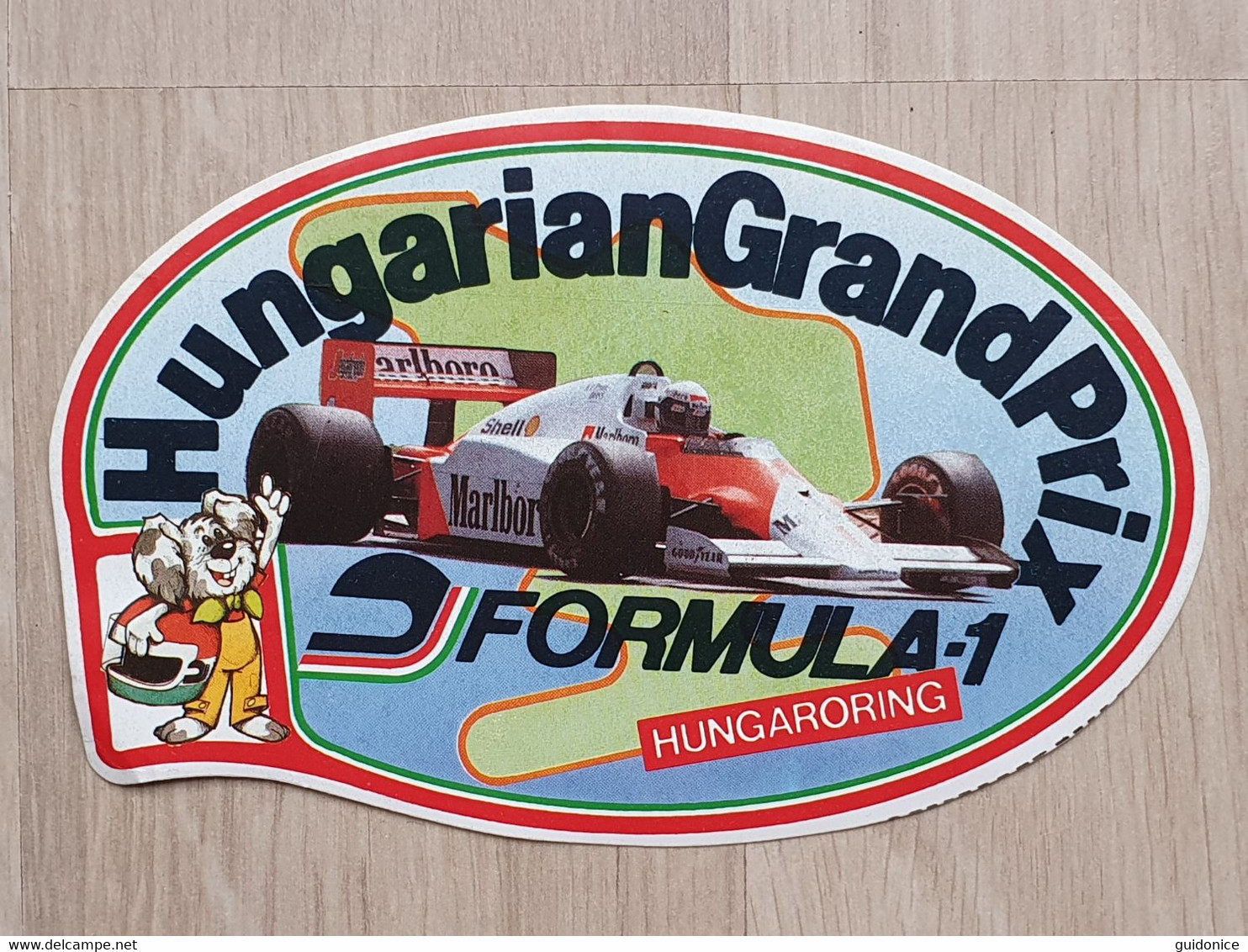 Formel 1 - Aufkleber - Hungaroring (1990er) - Automobile - F1