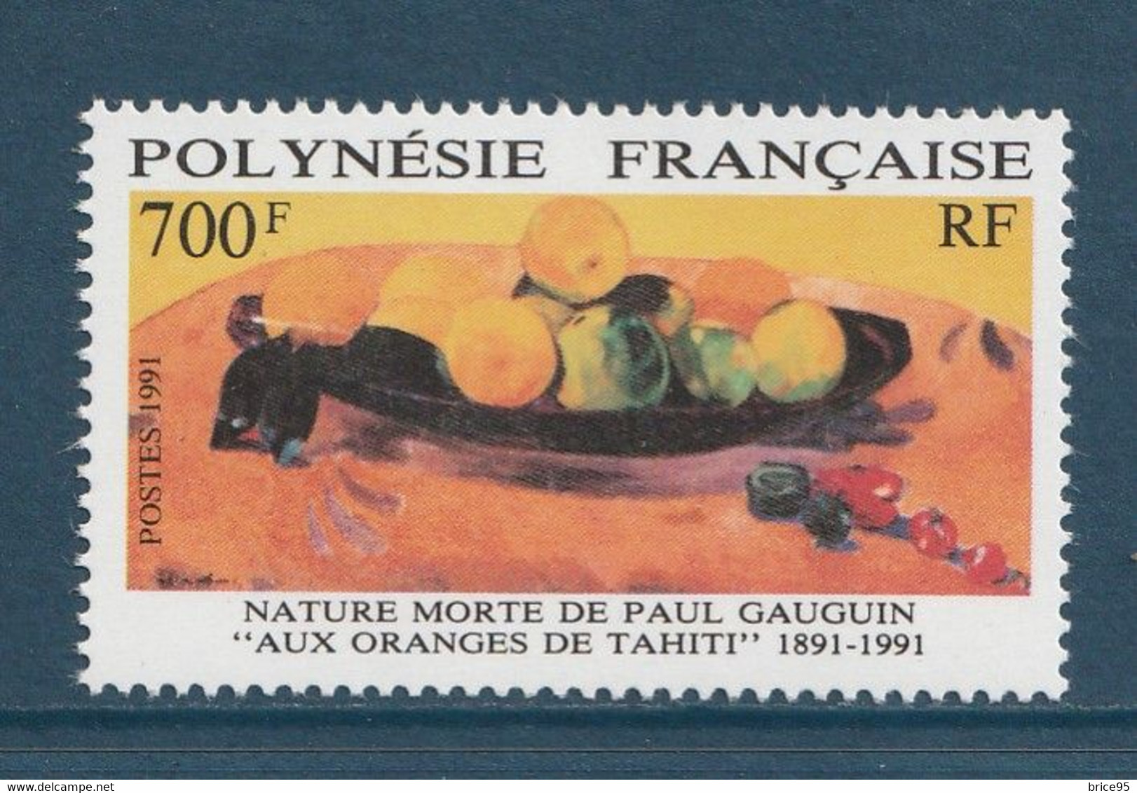 ⭐ Polynésie Française - YT N° 385 ** - Neuf Sans Charnière - 1991 ⭐ - Ungebraucht