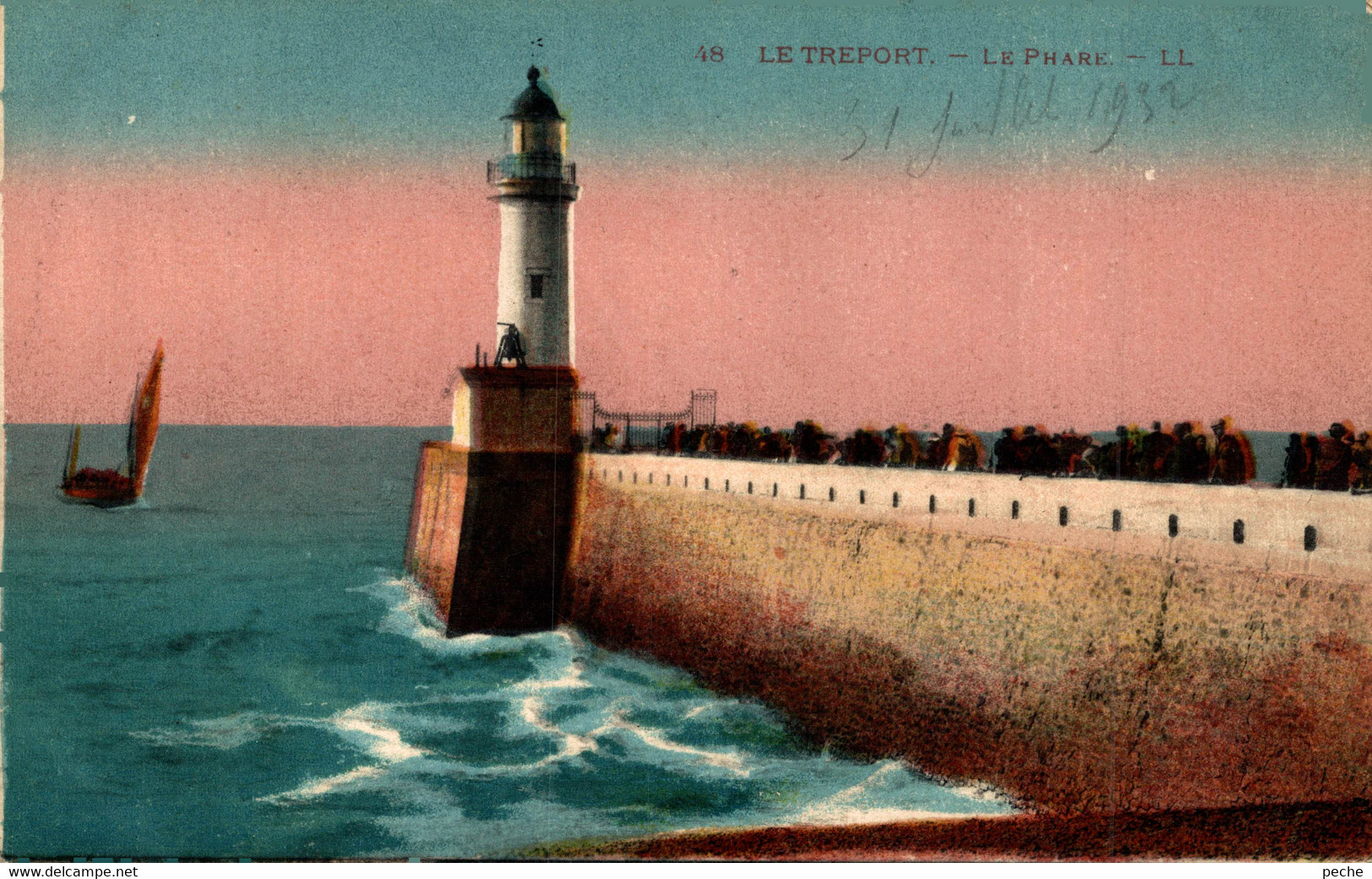 N°88560 -cpa Le Tréport -le Phare- - Lighthouses