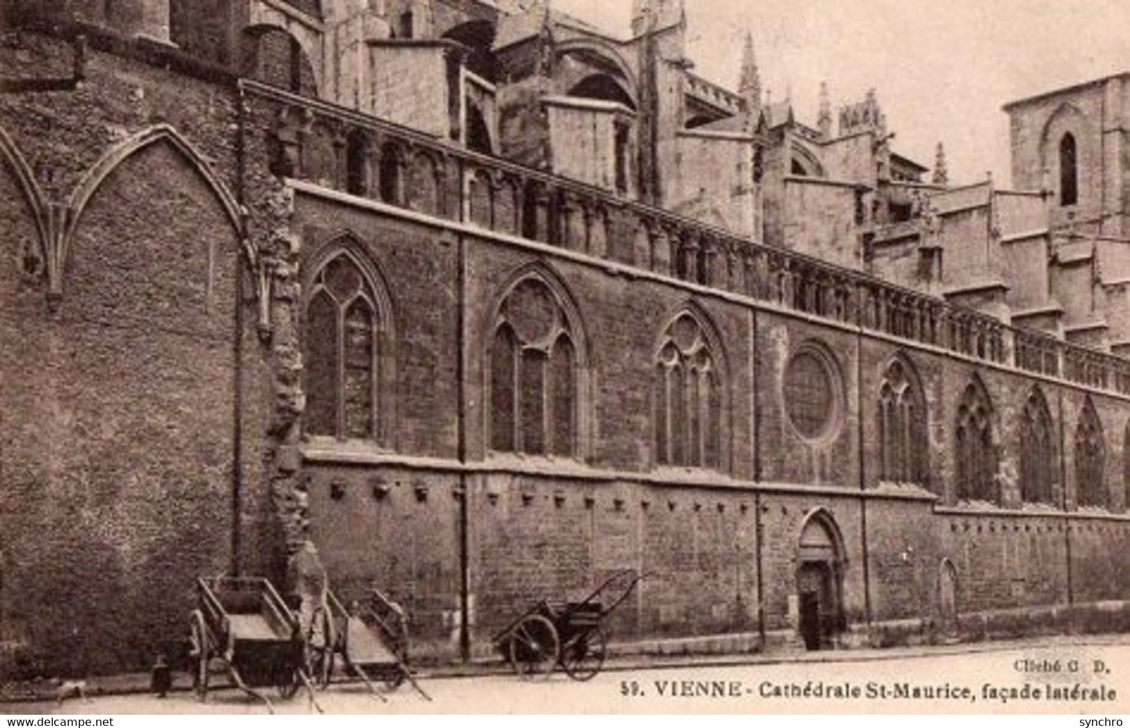 Cathédrale St Maurice Façade Latérale - Vienne