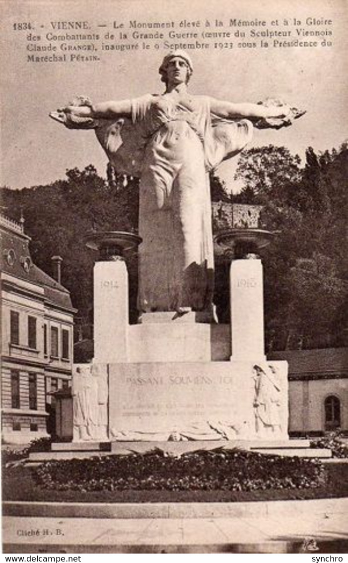 Monument De La Grande Guerre - Vienne