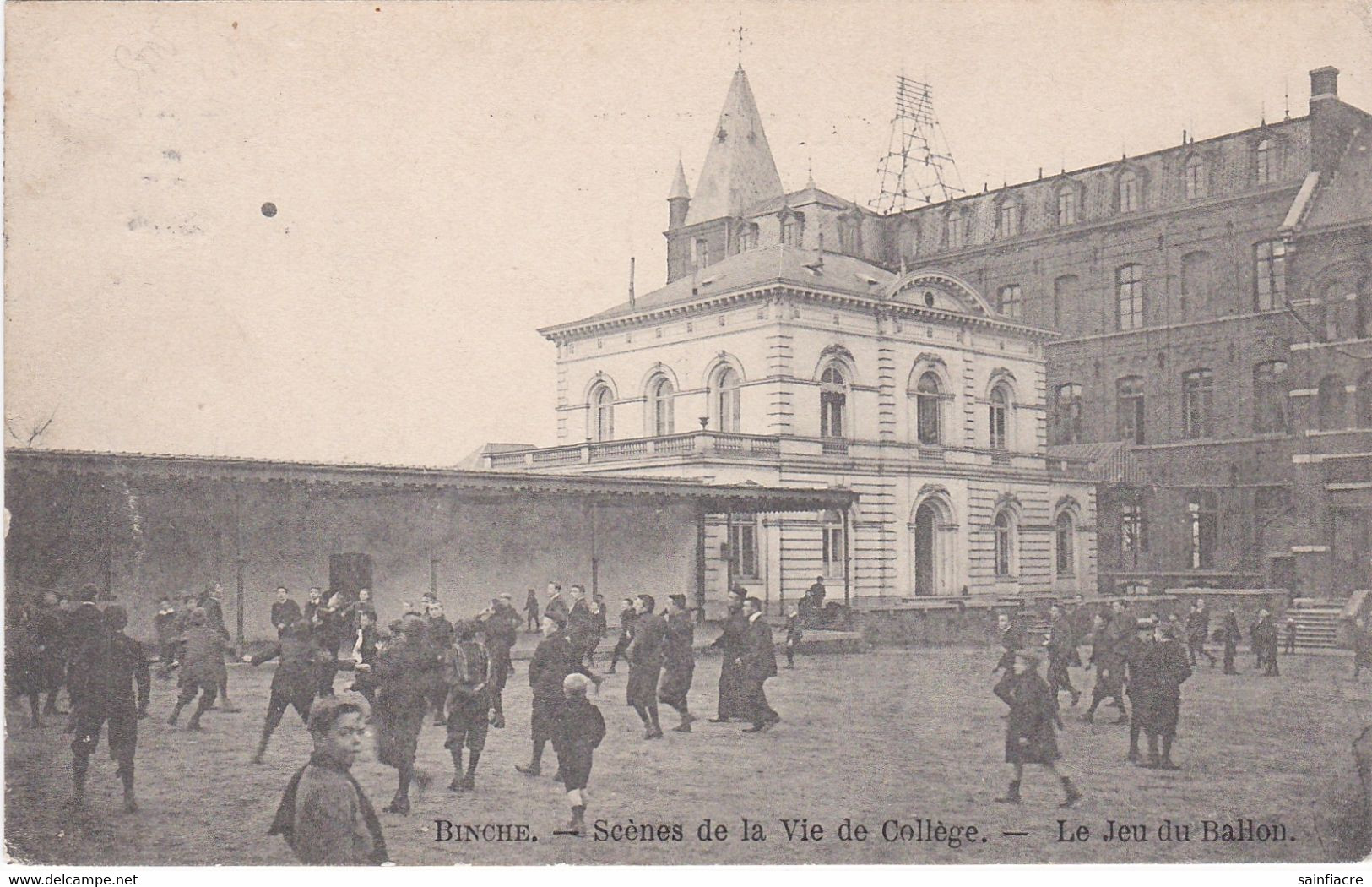 BINCHE  COLLEGE " LE JEU DU BALLON " - Binche