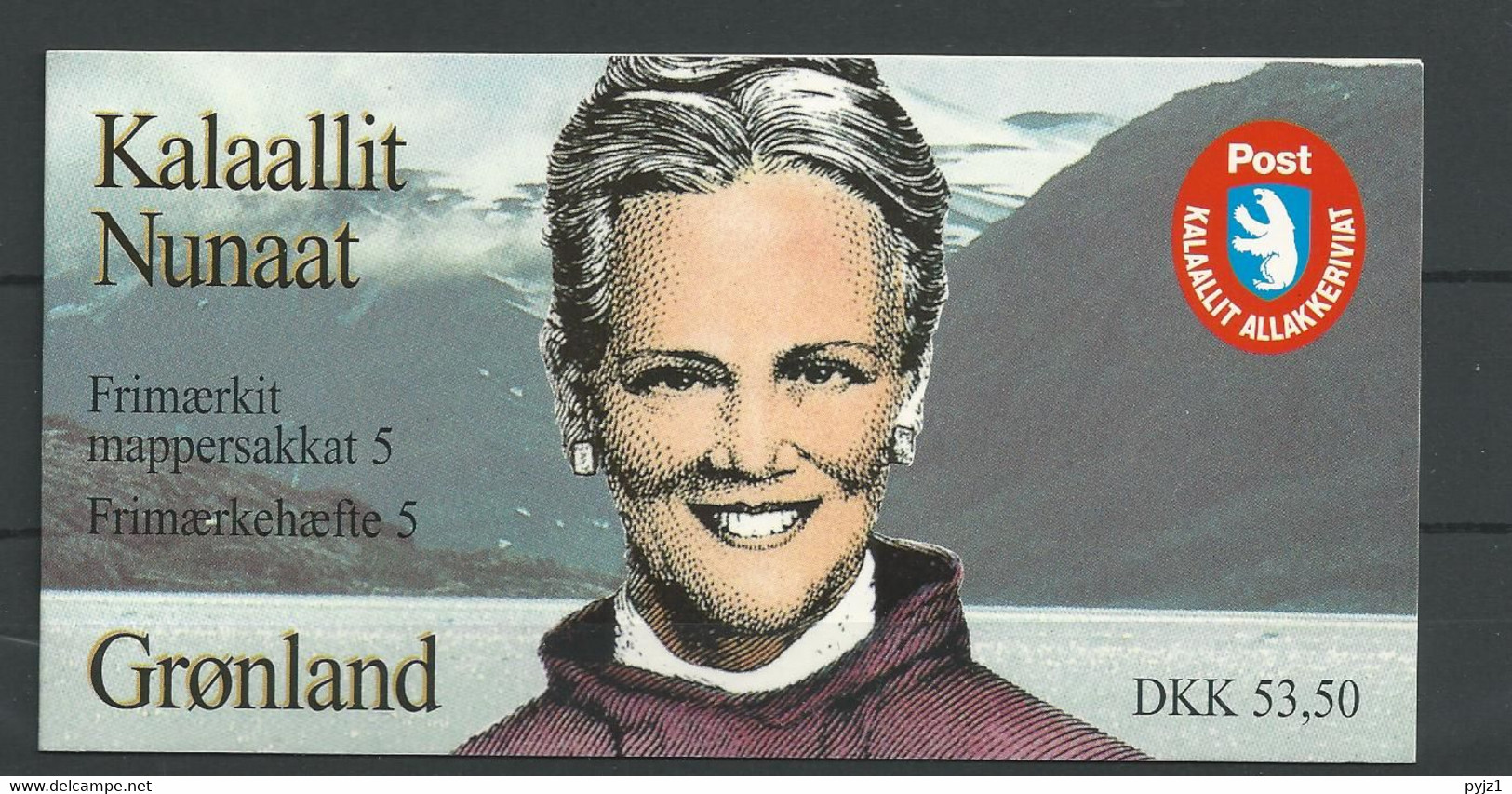1997 MNH Greenland, Booklet Mi MH7 Postfris** - Markenheftchen