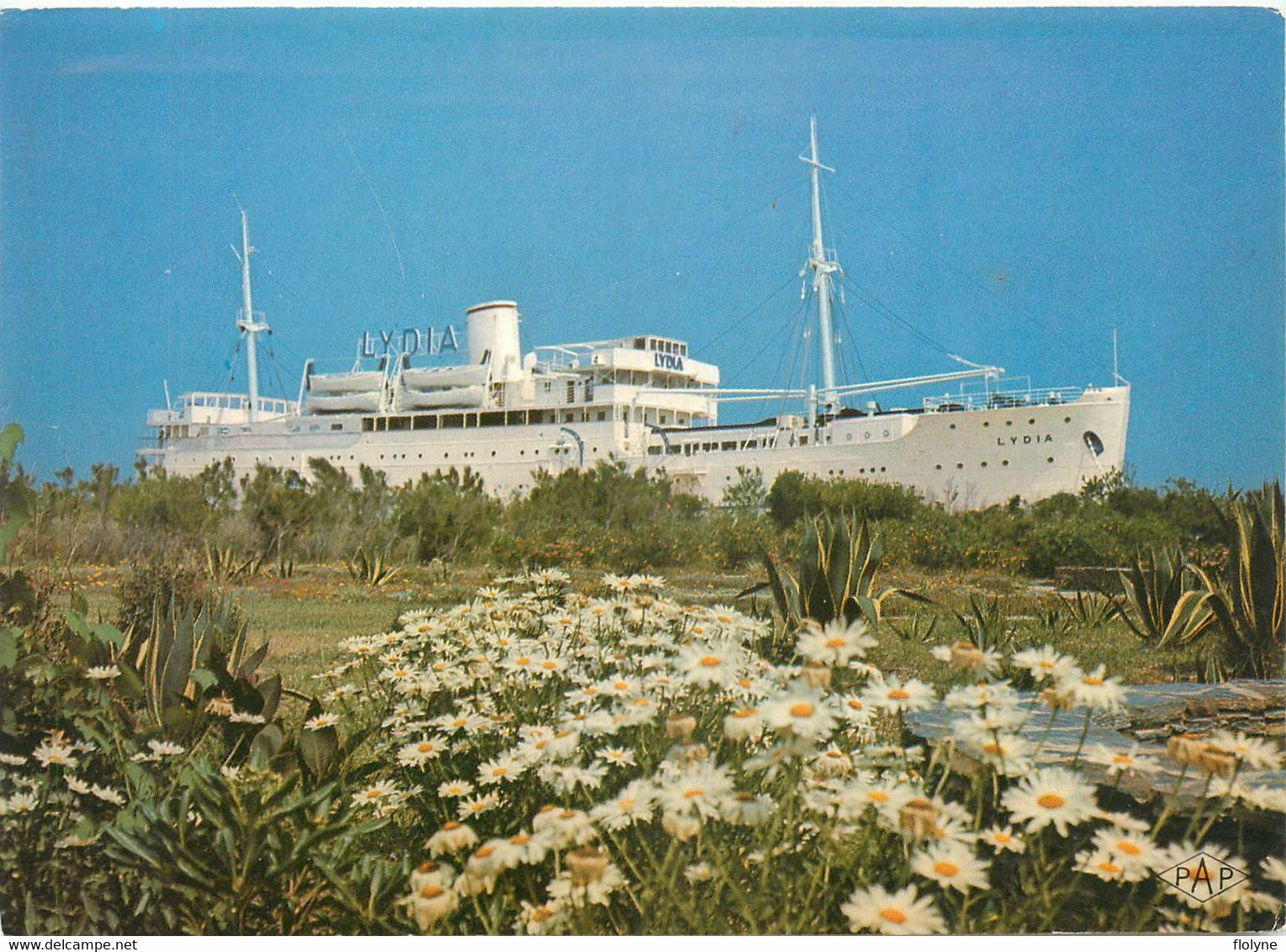 Port Barcares - Bateau Navire LE LYDIA - 1er Paquebot Des Sables - Port Barcares