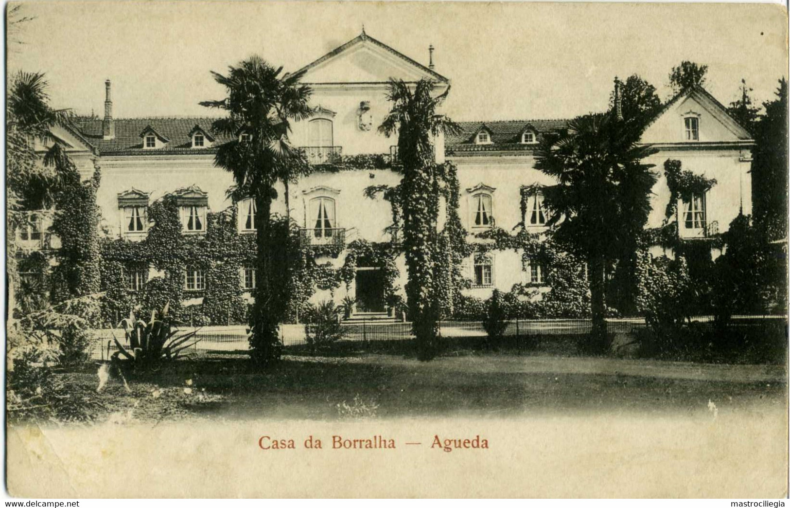 PORTUGAL  PORTOGALLO  AGUEDA   Casa Da Borralha  Voyagé Par Saint-Didier-sur-Chalaronne Cachet Du Thoissey - Aveiro