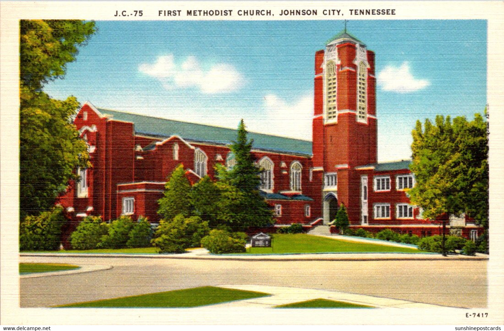 Tennessee Johnson City First Methodist Church - Johnson City