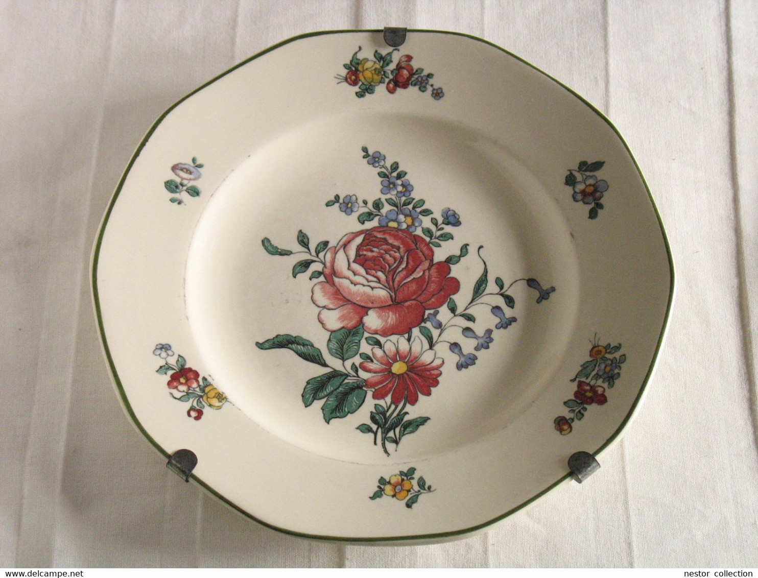 Lot Assiettes Villeroy & Boch Vieux Strasbourg Fleurs Germany 1562 - Villeroy/Boch (LUX)