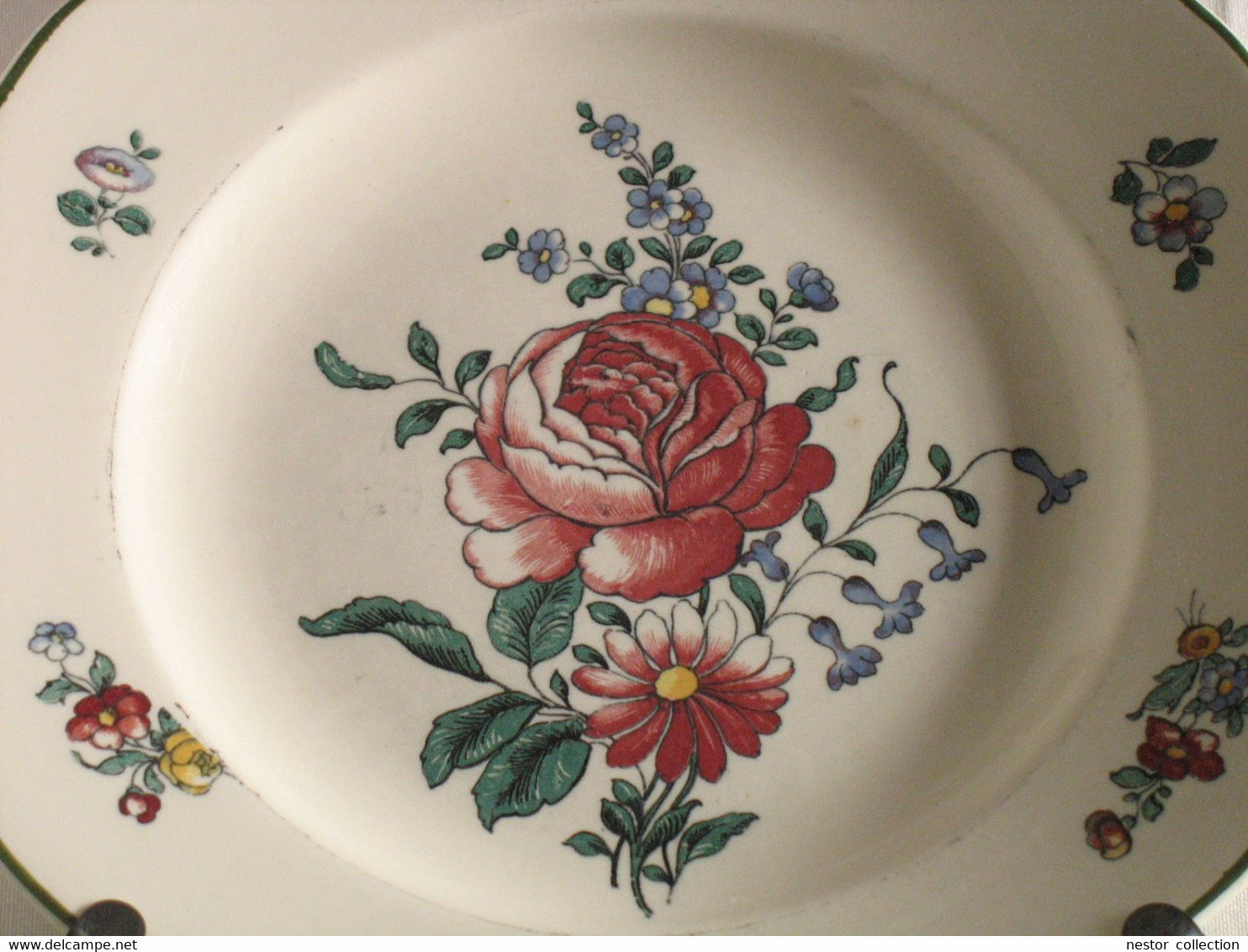 Lot Assiettes Villeroy & Boch Vieux Strasbourg Fleurs Germany 1562 - Villeroy/Boch (LUX)