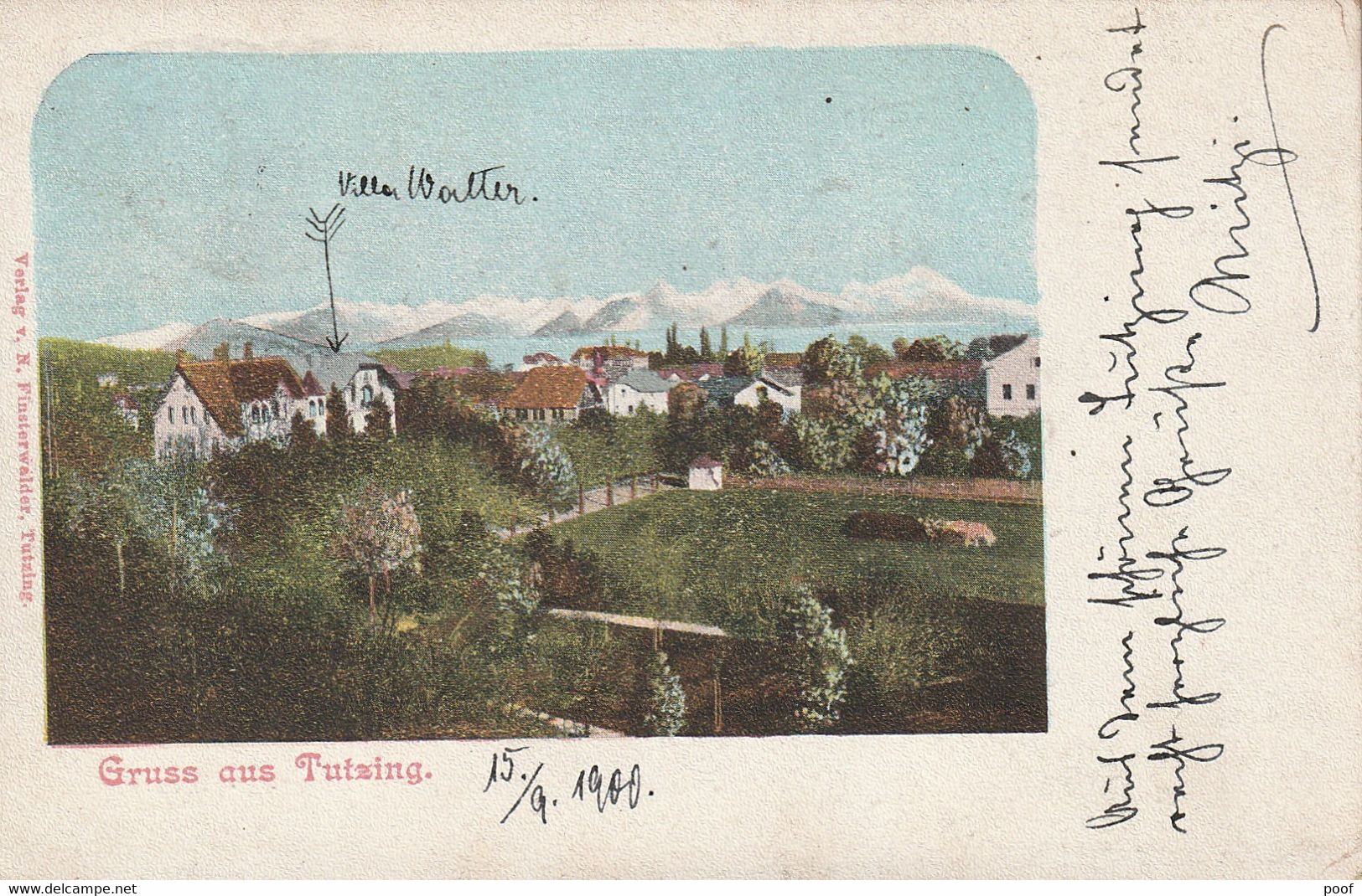 Tutzing : Gruss Aus ... 1900 - Tutzing