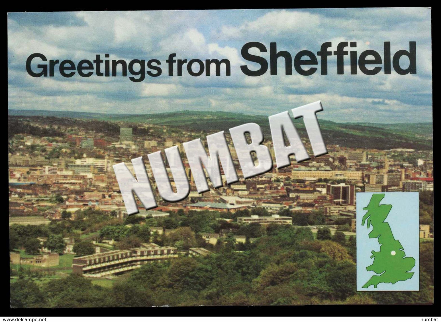 QSL CARD CB RADIO - UNITED KINGDOM - CB-Funk