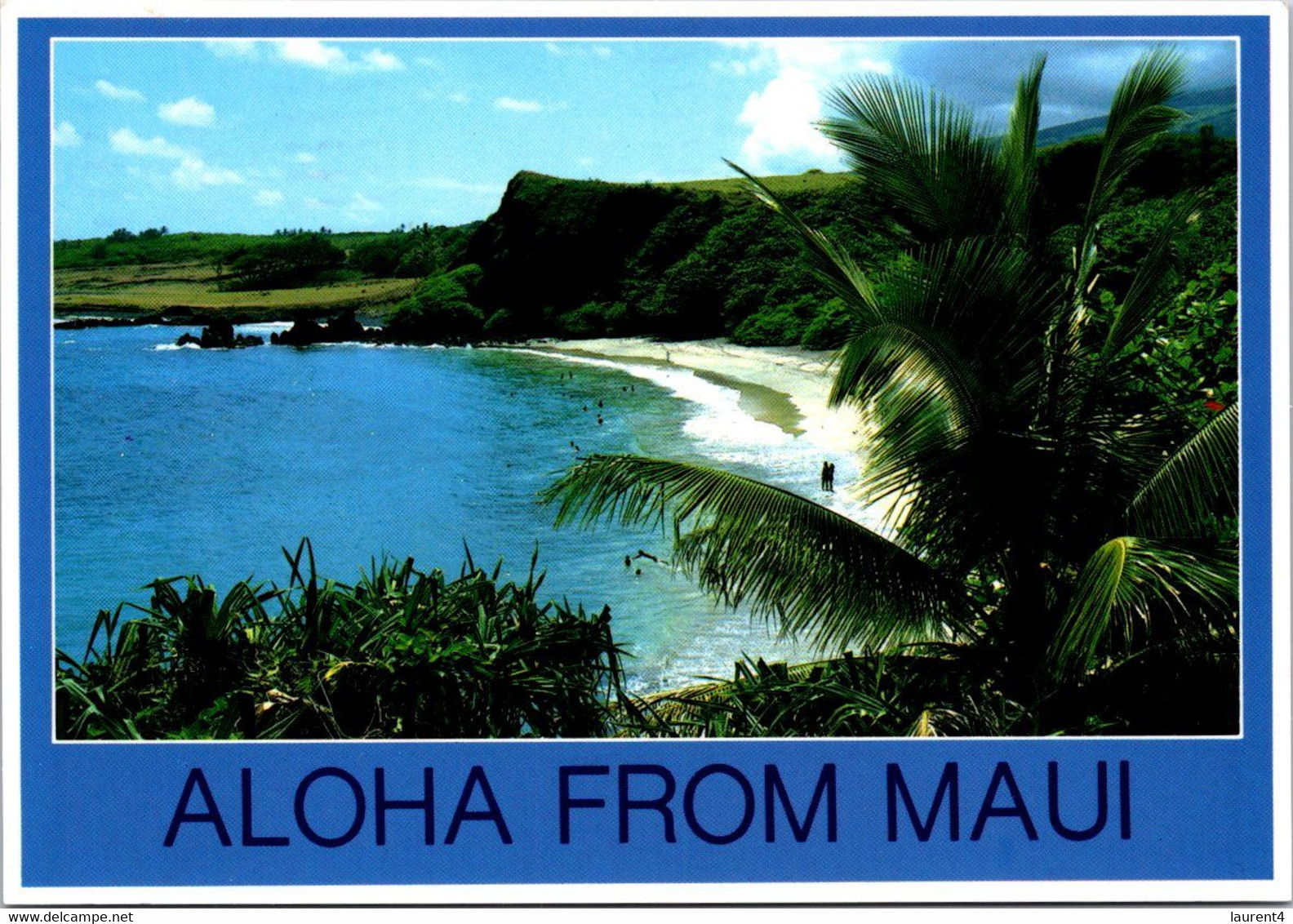(3 C 11) USA Posted To Germany - 1989 - Aloha From Maui (Hawaii) - Maui
