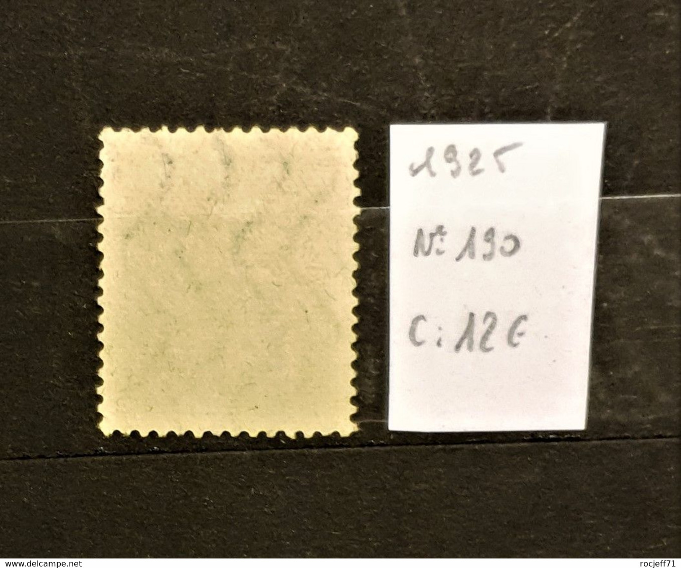 11 - 21  // Japan Stamps - Japon - Year 1925 - N°190 - - Oblitérés