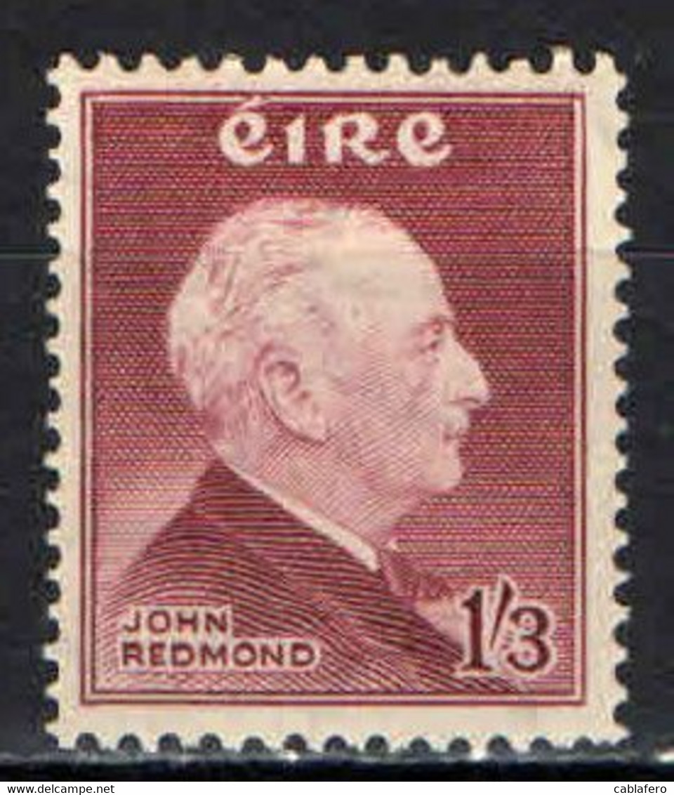 IRLANDA - 1957 - CENTENARIO DELLA NASCITA DI JOHN EDWARD REDMOND - STATISTA - MNH - Nuovi