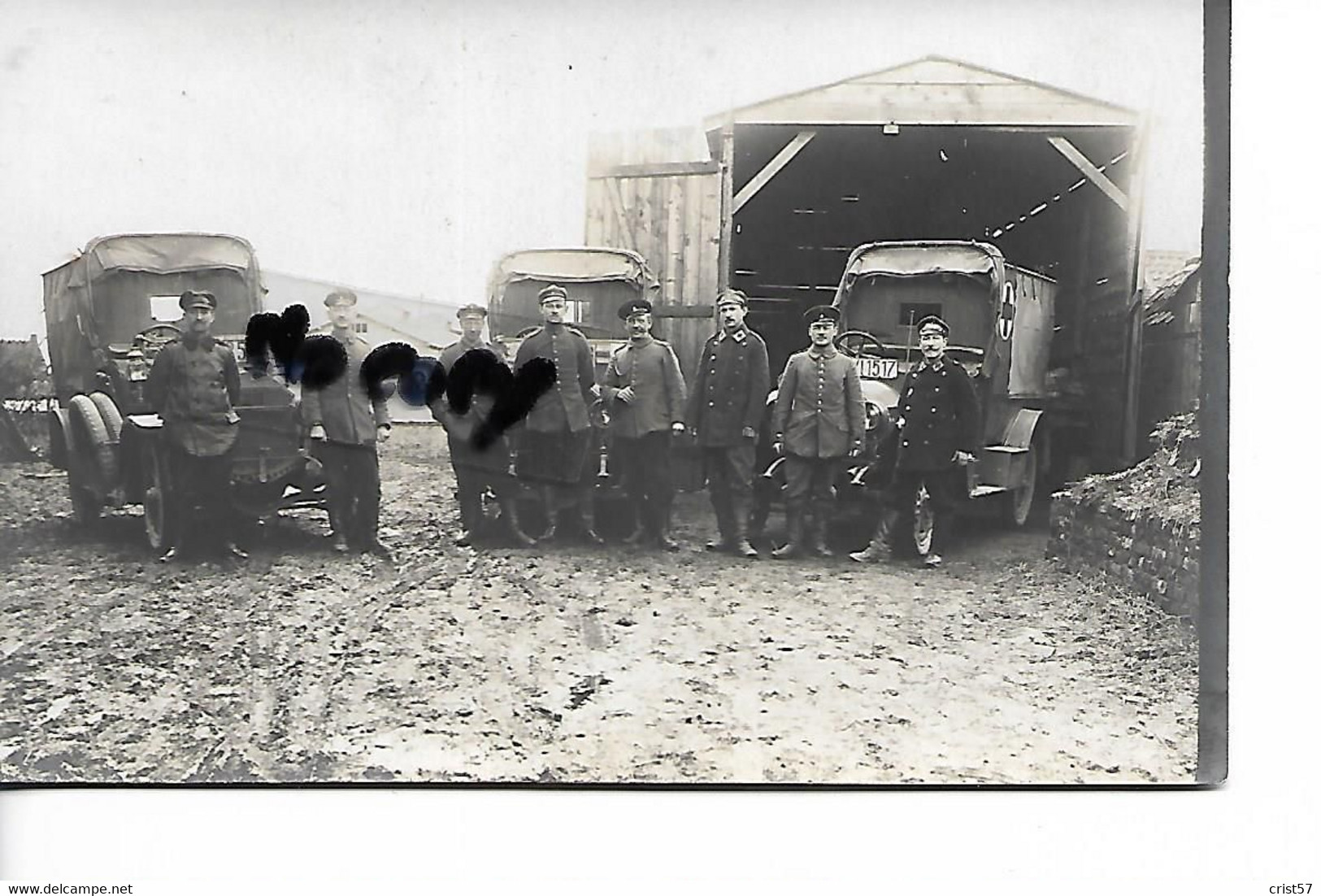 02 A SITUER ST QUENTIN CHAUNY ENVIRONS  AMBULANCE SOLDATS ALLEMANDS  SANITATS KOLONNE  1915 - Other & Unclassified