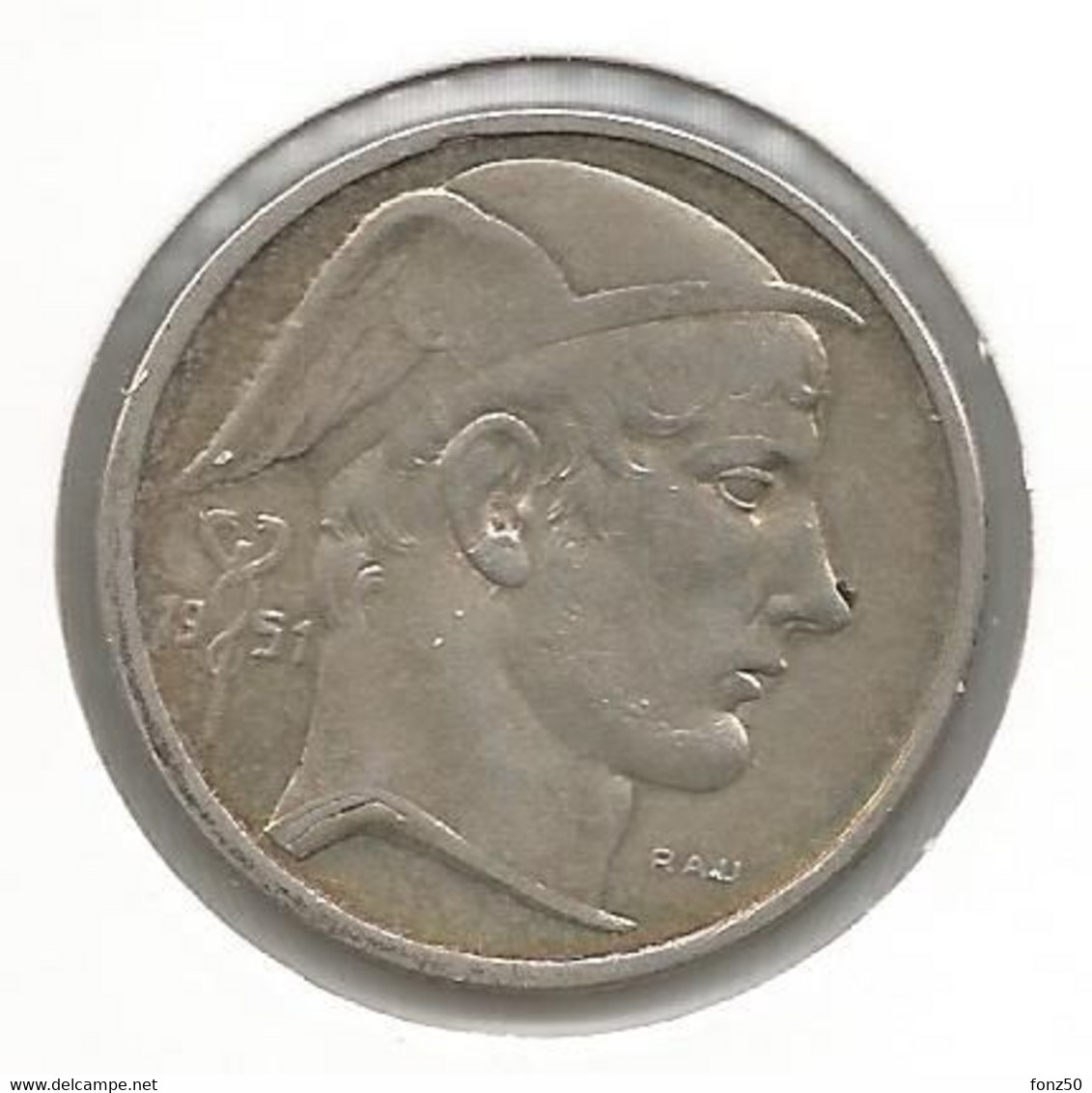 VARIA * 1/8 Medailleslag * PRINS KAREL * 50 Frank 1951 Frans * Prachtig * Nr 10819 - 50 Francs