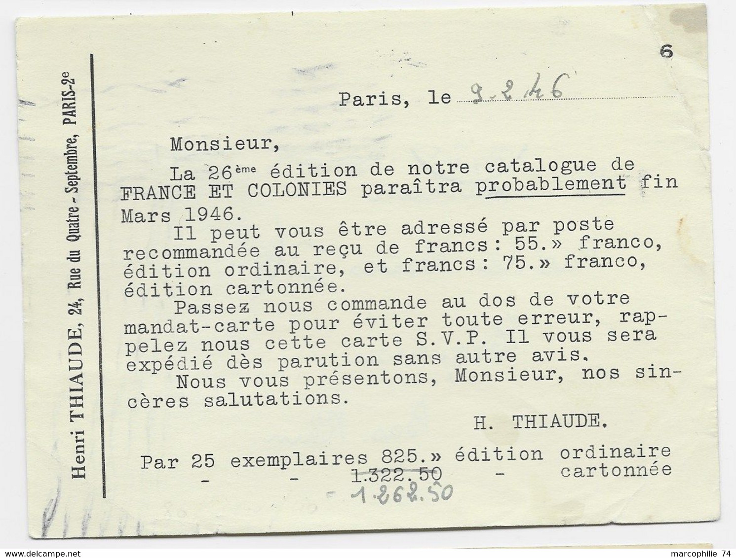 FRANCE ARC TRIOMPHE 10C BANDE DE 5+ 40C PAIRE + 60C MAZELIN PAIRE CARTE PRIVEE PARIS 9.2.1946 AU TARIF - 1944-45 Triomfboog