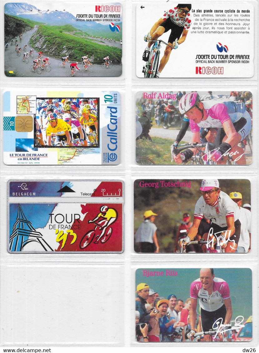 Sports - Lot De 15 Télécartes Cyclisme - Tour De France 1996 à 2001 - Sport