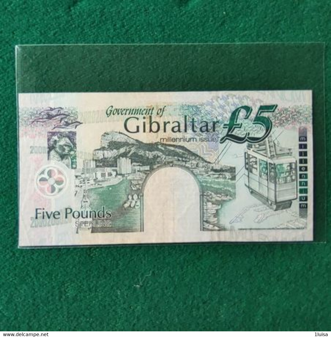 GIBILTERRA 5 POUND 2000 - Gibilterra