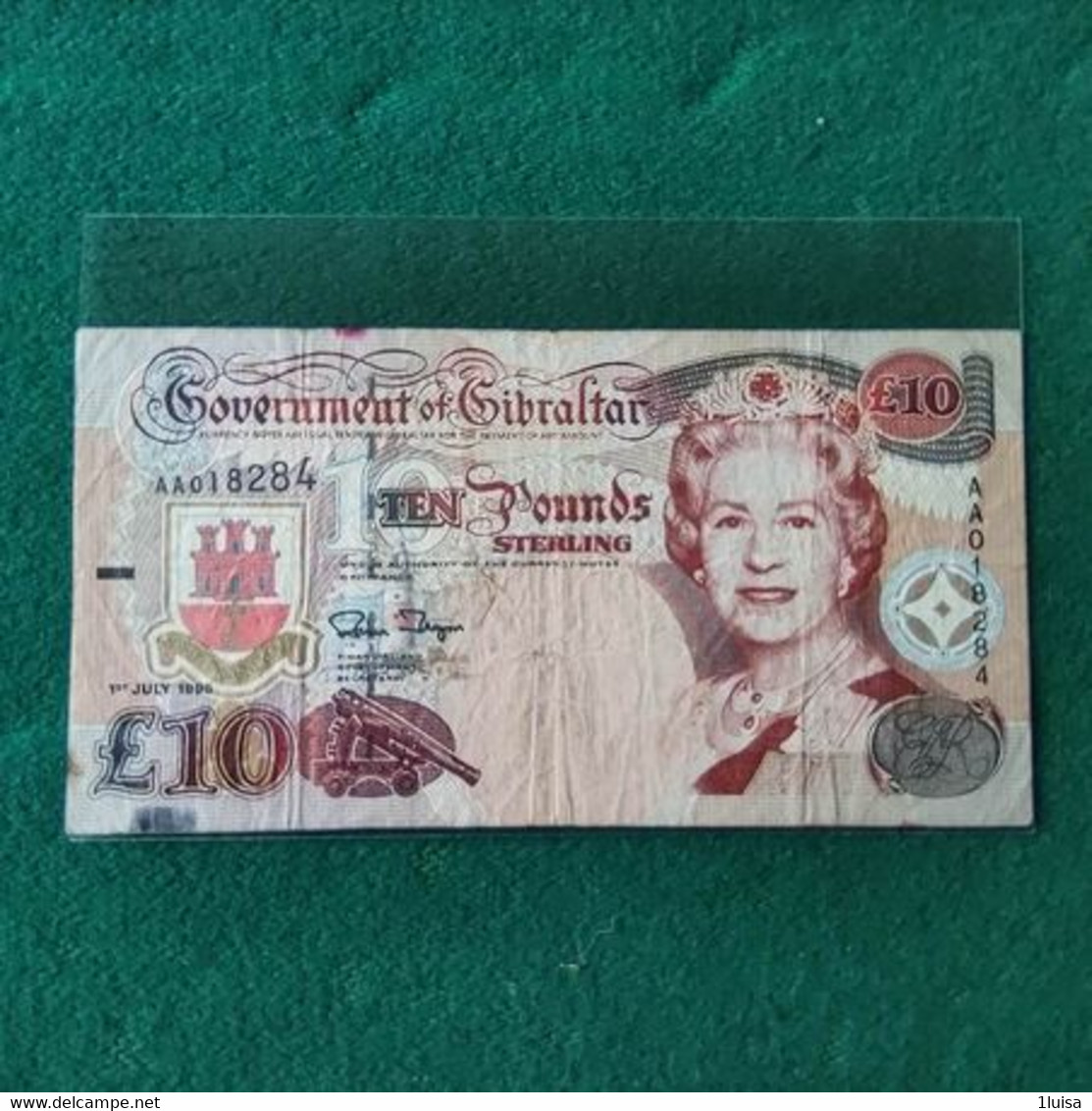 GIBILTERRA 10 POUND 1995 - Gibraltar