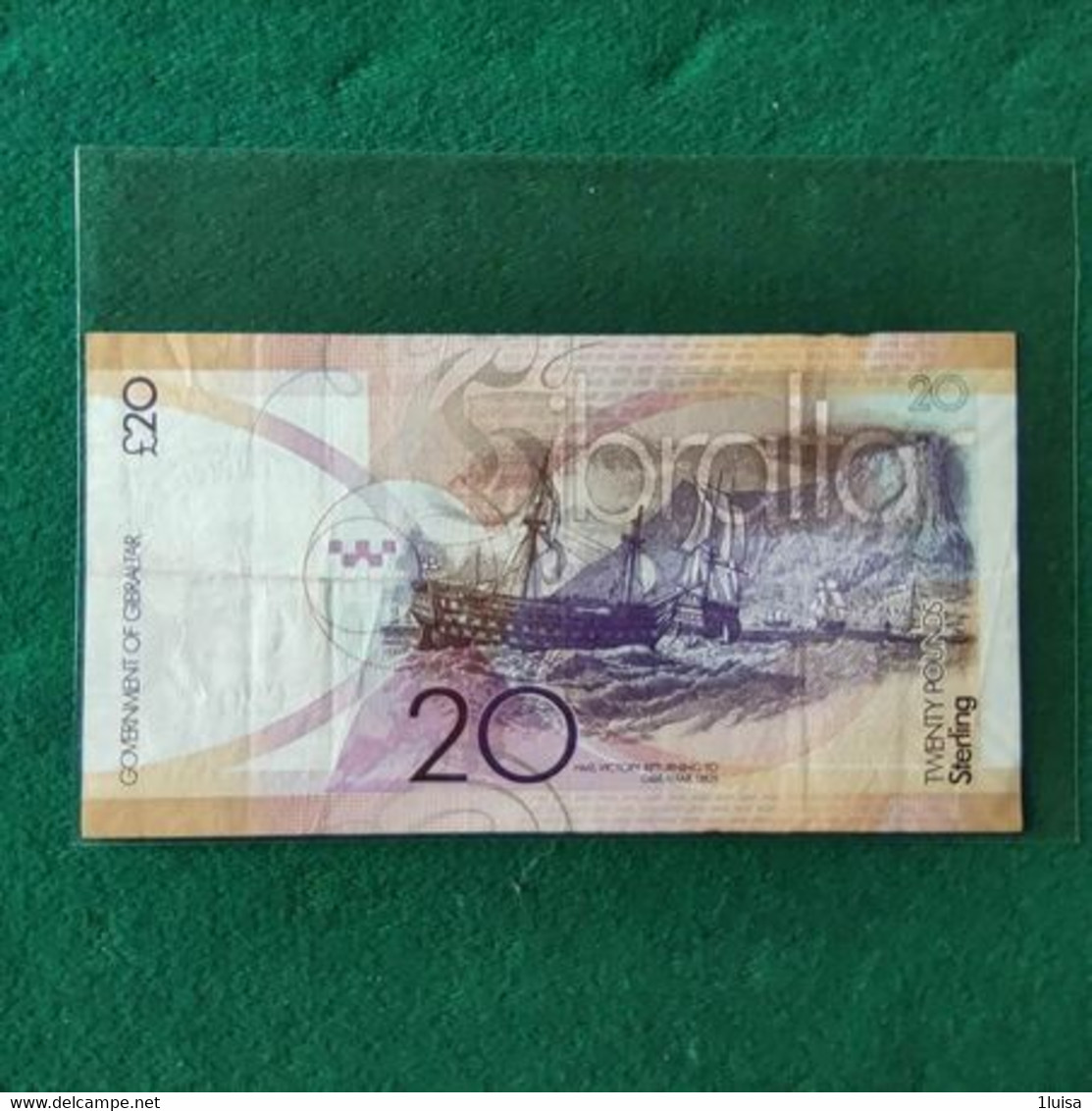 GIBILTERRA 20 POUND 2011 - Gibraltar