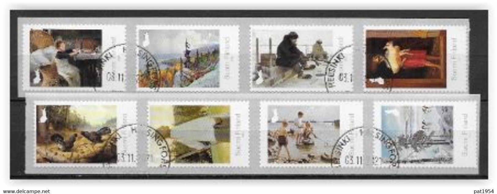 Finlande 2021 Série Oblitérée Art Classique - Used Stamps