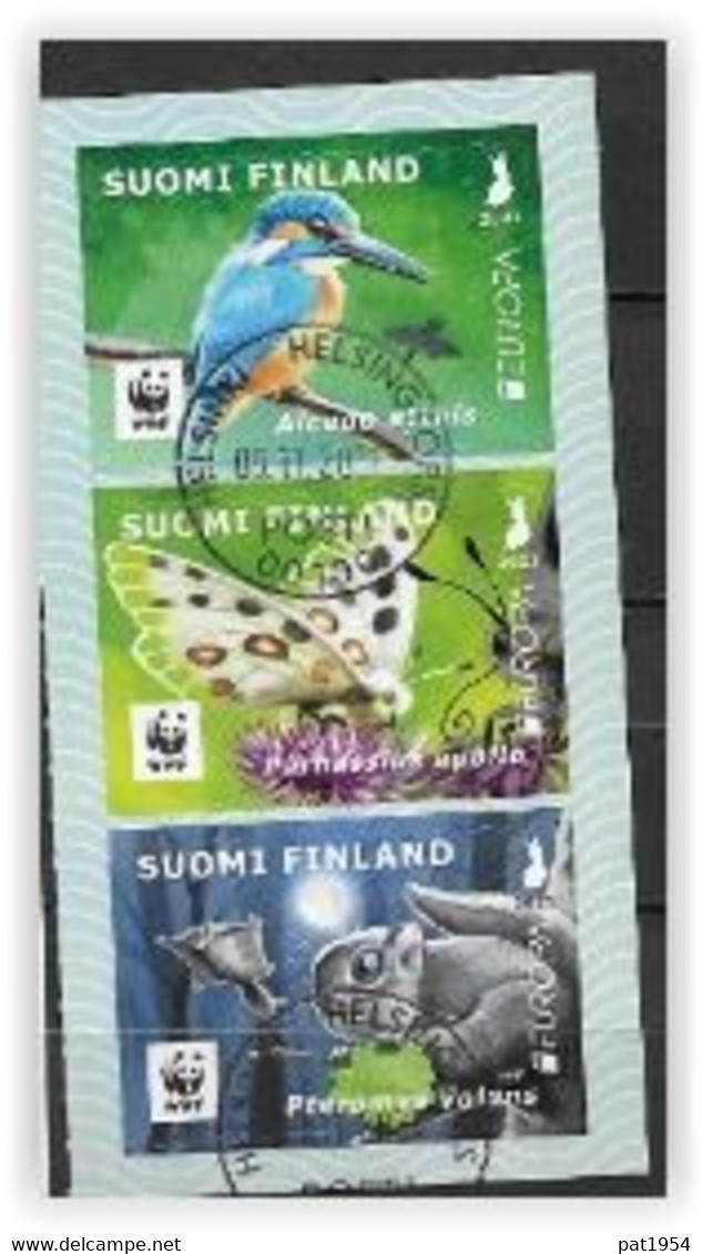 Finlande 2021 Série Oblitérée Europa Animaux En Danger - Used Stamps