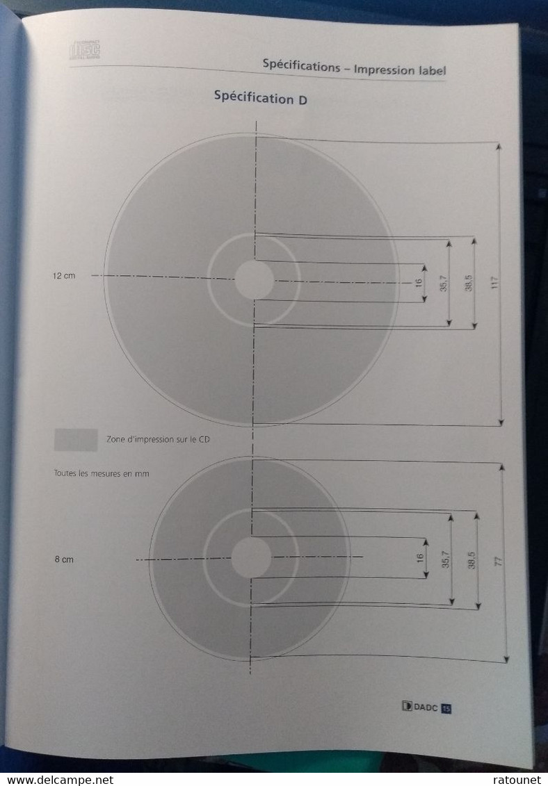 SONY DADC - MANUEL CD - AUDIO - V4 0F - Audio-video