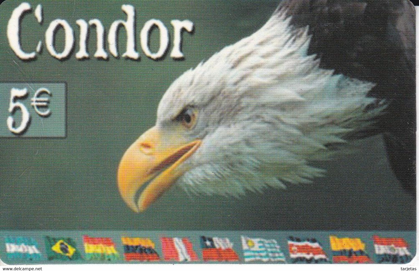 TARJETA DE ESPAÑA DE UN AGUILA (BIRD-PAJARO-EAGLE) - Eagles & Birds Of Prey