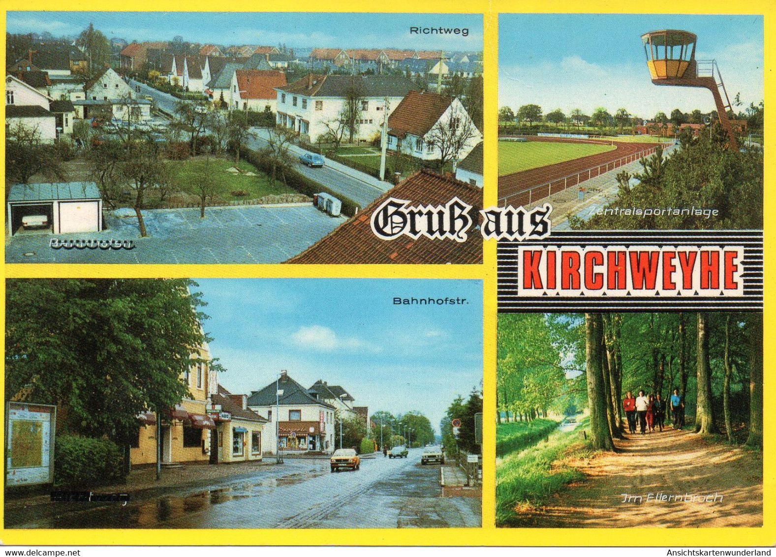 011134  Gruss Aus Kirchweyhe - Mehrbildkarte - Weyhe