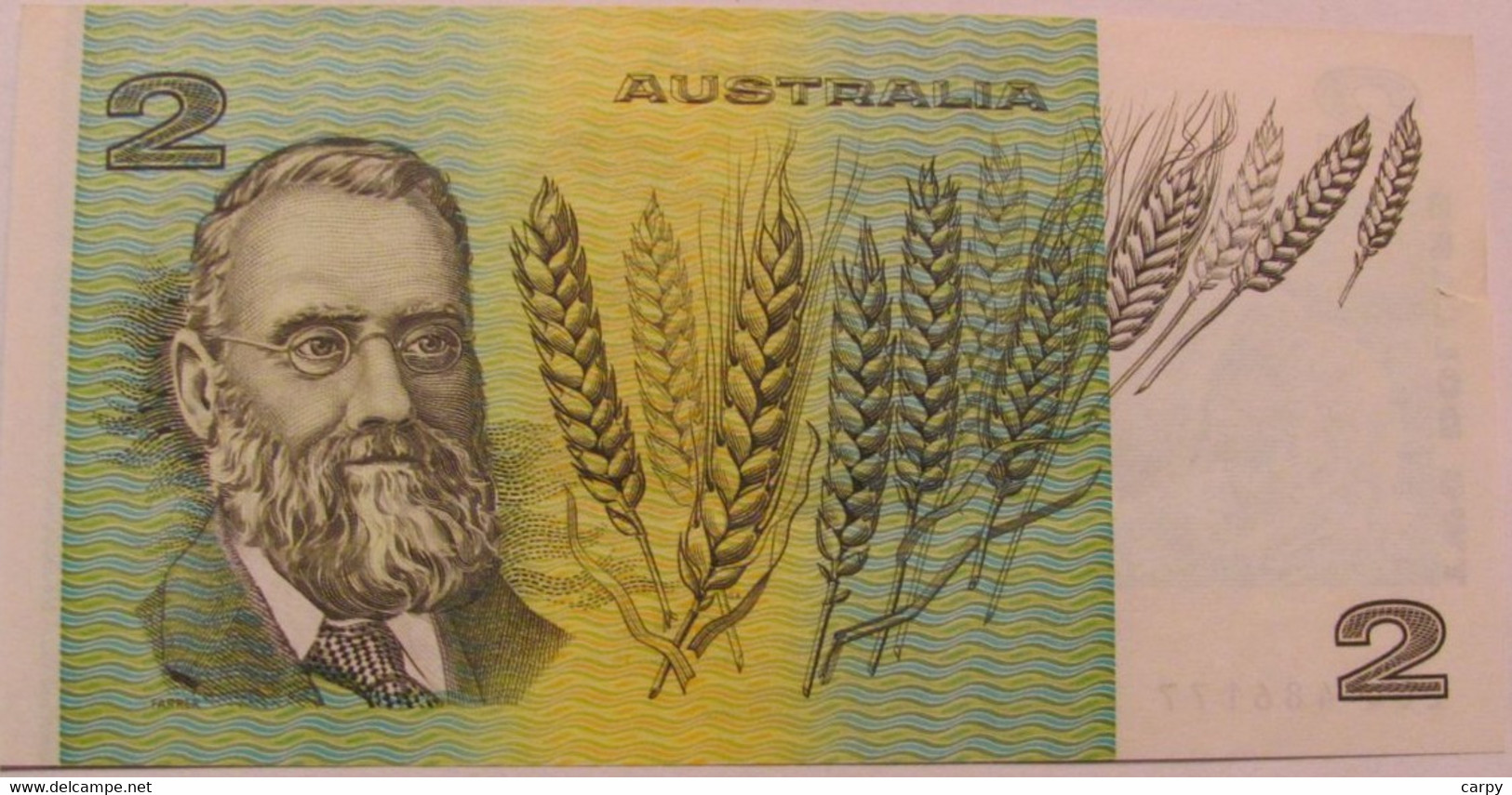 AUSTRALIA 2 Dollars 1985 / Signature Johnston & Fraser / Practically Is UNC, But Has A Small Marginal Tear At 21:00 Hour - 1974-94 Australia Reserve Bank
