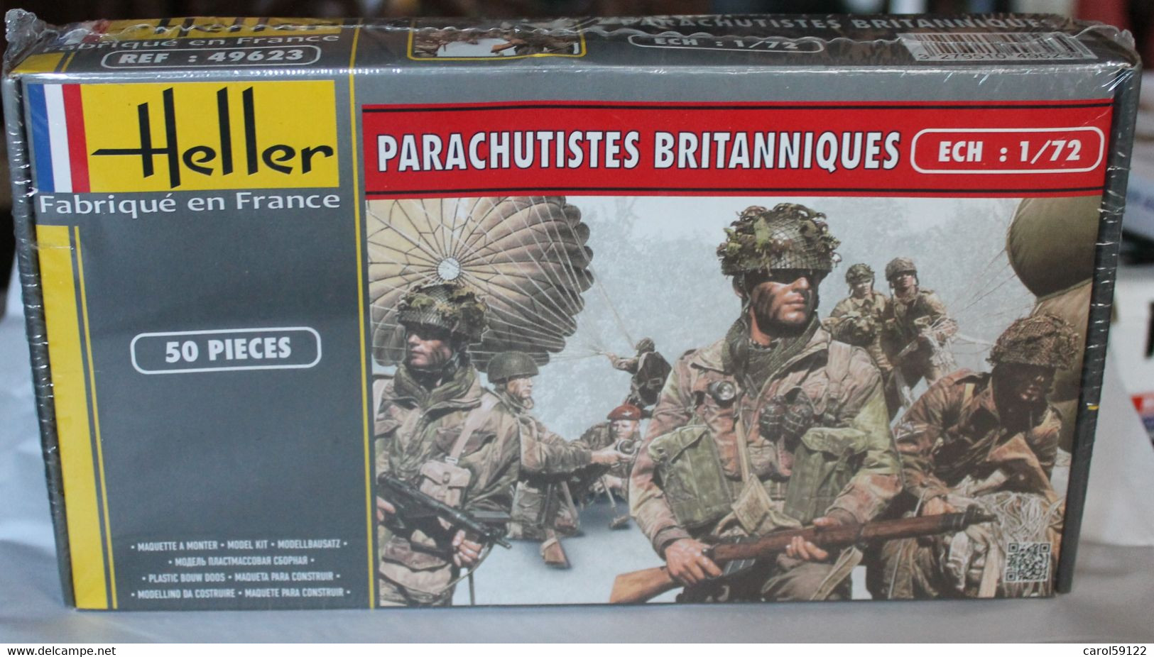 Maquette HELLER 1/72 Parachutistes Britanniques - Militaires