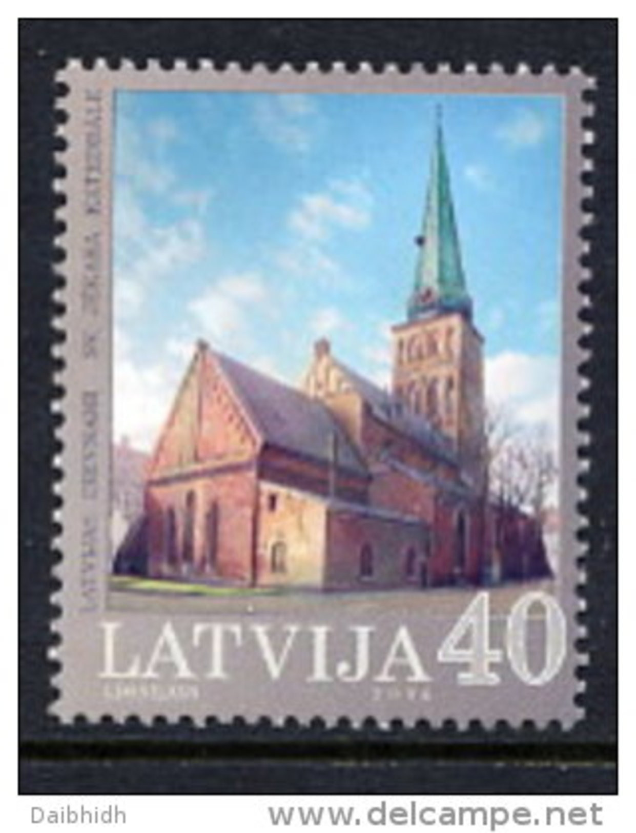 LATVIA 2004 Church Of St. Jekaba  MNH / **.  Michel 620 - Lettonie