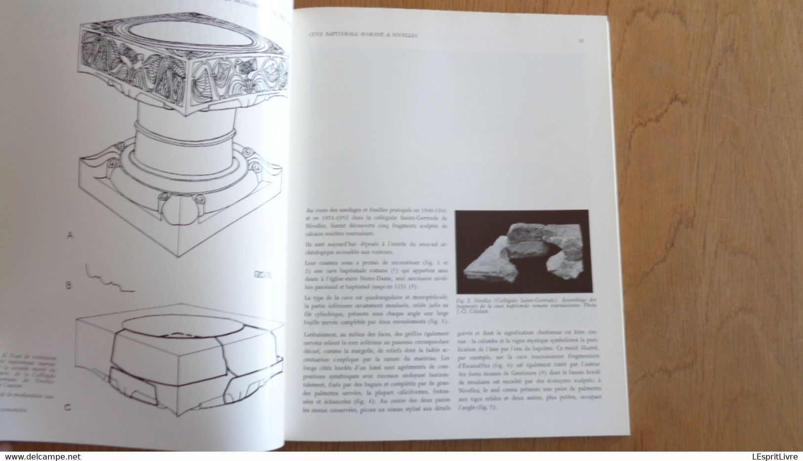 BULLETIN DE LA COMMISSION ROYALE DES MONUMENTS T 4 1974 Architecture Nivelles Donjon Warsage Bruges Tour Voroux - Belgique