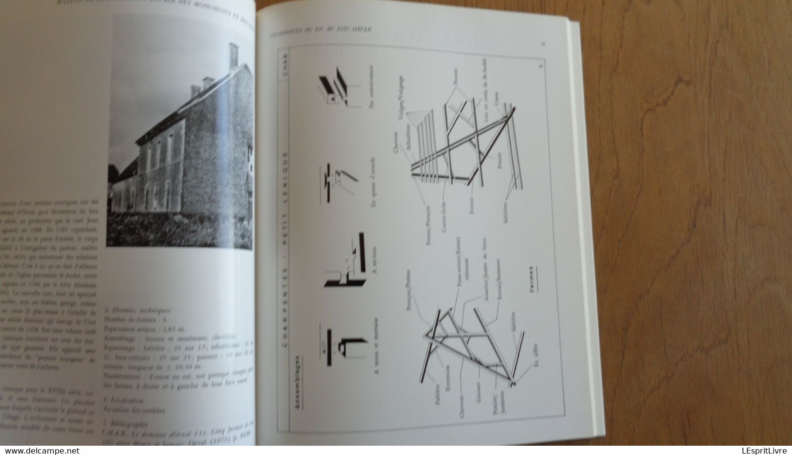 BULLETIN DE LA COMMISSION ROYALE DES MONUMENTS T 4 1974 Architecture Nivelles Donjon Warsage Bruges Tour Voroux