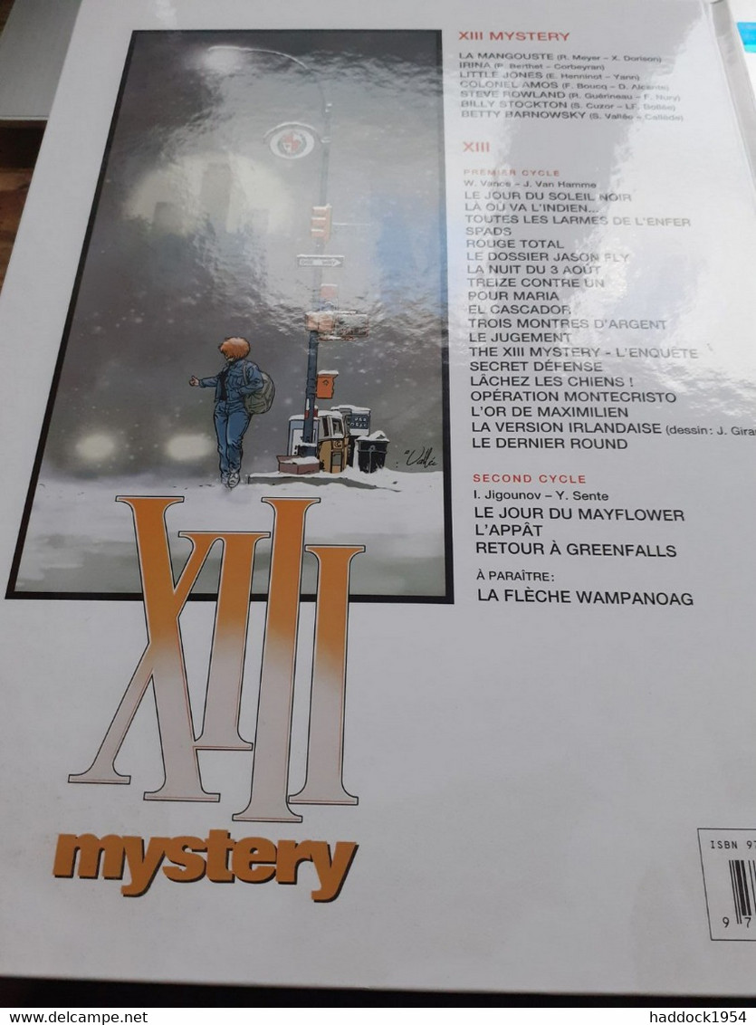 Betty Barnowsky  XIII Mystery Tome 7 VALLEE CALLEDE Dargaud 2014 - XIII