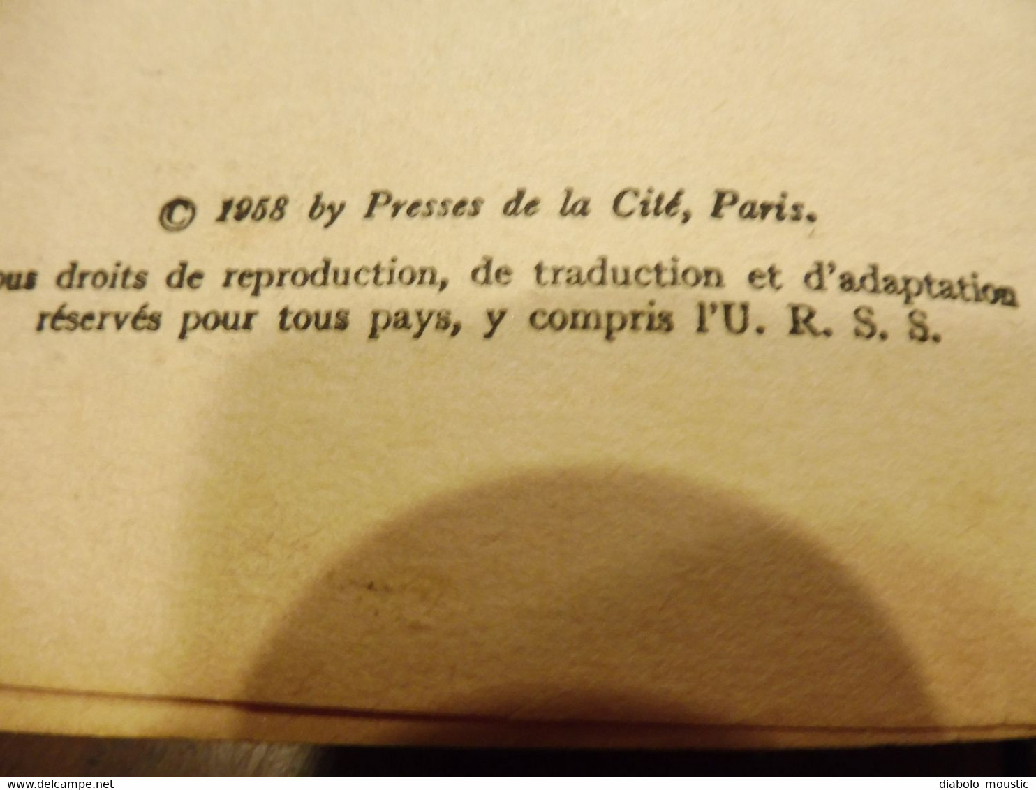 1961  OSS 117  VOIT ROUGE    - Par Jean Bruce  (édition Les Presses De La Cité) - OSS117