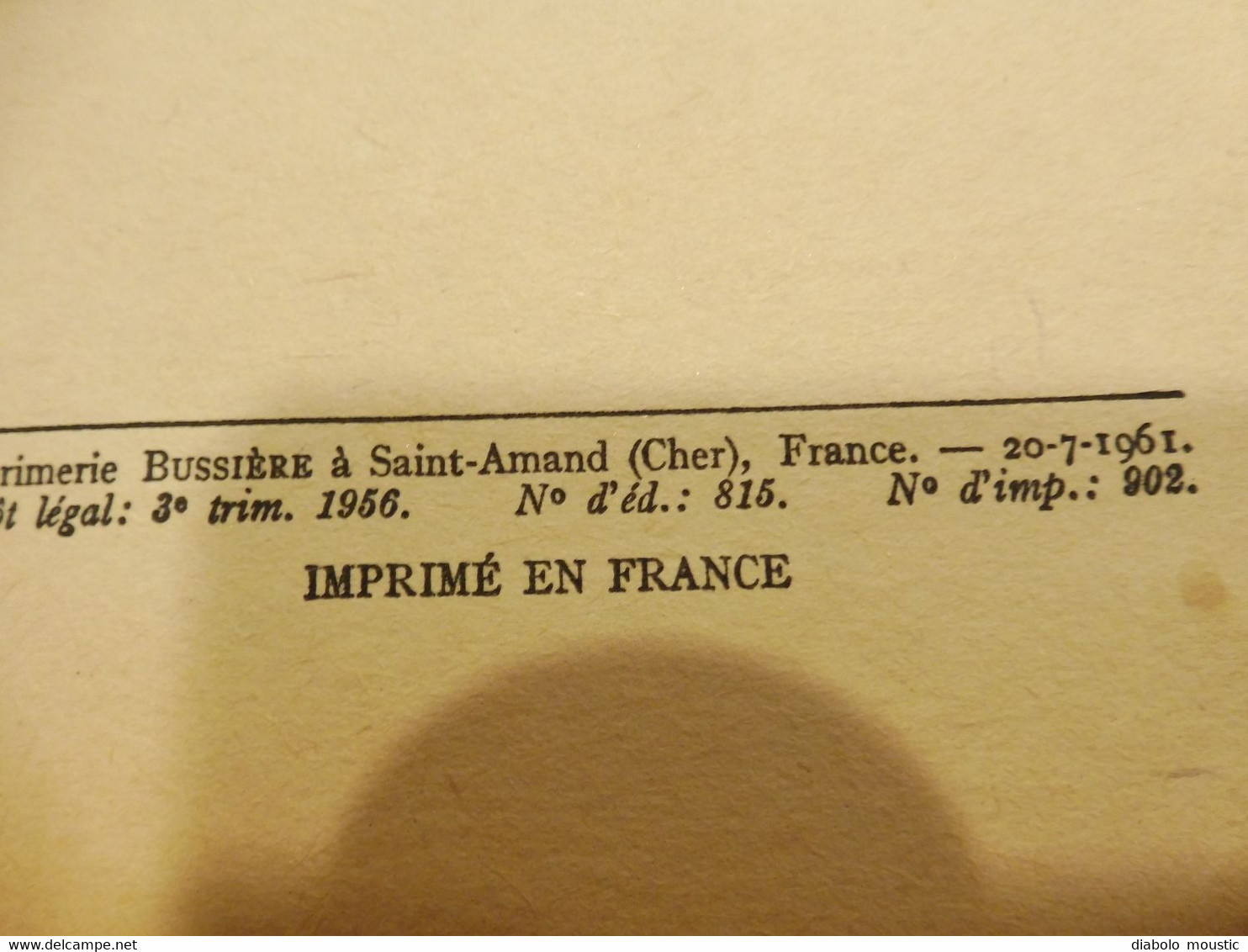 1961  OSS 117  VOIT ROUGE    - par Jean Bruce  (édition Les Presses de la Cité)